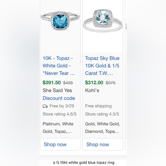 10k White Gold - Picture 13 of 13